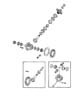 Diagram Differential Assembly, 3, 8. for your 2001 Chrysler 300 M