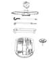 Diagram Jack Assembly And Tools. for your 2000 Chrysler 300 M