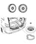 Diagram Spare Wheel Stowage. for your 2024 Jeep Grand Cherokee