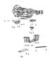 Diagram Structural Collar and Transmission Mount. for your 2014 Jeep Compass