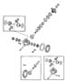 Diagram Differential Assembly, DJ 2,7. for your 2009 Jeep Wrangler UNLIMITED X