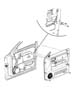 Front Door Trim Panels. Diagram