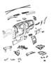 Instrument Panel and Structure. Diagram