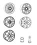 Diagram Spare Tire. for your 2025 Jeep Gladiator