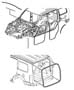 Diagram Body Weatherstrips And Seals. for your 2010 Jeep Liberty