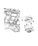 Diagram Engine Mounting Left Side 4WD 5.7L [5.7L V8 HEMI MDS VCT Engine]. for your 2000 Chrysler 300 M