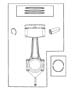 Diagram Pistons, Piston Rings, Connecting Rods And Connecting Rod Bearings 2.4L [2.4L 4 Cyl PZEV 16V Dual VVT Engine]. for your 2024 Chrysler