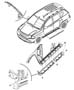 Diagram Exterior Ornamentation, Compass. for your Jeep Compass