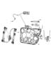 Diagram Front Door, Hardware Components. for your Chrysler 300 M