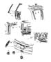 Diagram Liftgate. for your 2000 Chrysler 300 M