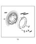 Diagram Park Brake Assembly,Rear Disc. for your 2001 Chrysler 300 M