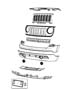 Diagram Fascia, Front, Patriot. for your Chrysler 300 M