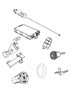 Diagram Receiver Modules, Key, and Key Fobs. for your 1988 Jeep Wrangler