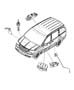 Diagram Switches Body. for your 2011 Jeep Wrangler UNLIMITED SAHARA 3.8L V6 A/T 4X4