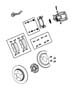 Diagram Brakes,Rear,Disc. for your 2015 Jeep Wrangler SPORT