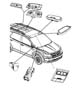 Diagram Lamps Interior for your Chrysler 300 M