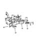 Diagram Crossmember, Front Suspension. for your 2019 RAM 1500 Laramie Longhorn Crew Cab 3.6L V6