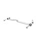 Diagram Track Bar,Rear. for your 2015 Jeep Wrangler SPORT 3.6L V6 A/T 4X4