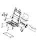 Diagram Third Row - 60/40 Stow and Go -60% Side - Power. for your 2007 Dodge Nitro