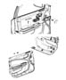 Front Door Trim Panels. Diagram