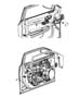 Front Door Trim Panels. Diagram