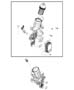 Diagram Engine Oil Filter And Housing 2.8L Diesel [2.8L I4 TURBO DIESEL ENGINE]. for your 2007 Jeep Compass