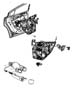 Rear Door, Hardware Components, 300. Diagram