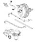 Image of HOSE. Brake Booster Vacuum. image for your 2006 Dodge Grand Caravan   