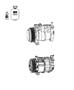 Diagram A/C Compressor. for your 2008 Jeep Wrangler