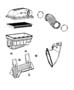 Diagram Air Cleaner 5.7L [5.7L V8 HEMI VVT Engine]. for your 1999 Dodge Ram 1500