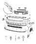 Diagram Fascia, Front, Body Color. for your 2018 Jeep Cherokee