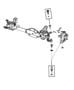 Diagram Housing, Axle. for your 2001 Chrysler 300 M