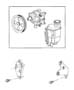 Diagram Power Steering Pump. for your 2008 Jeep Liberty