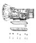 Diagram Oil Pan, Cover And Related Parts. for your 2015 Jeep Wrangler