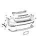 Image of CLIP. Fascia, Spring. [Trailer Tow Group] OR. image for your 2002 Jeep Wrangler   