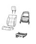 Diagram Front Seat - Bucket -Trim Code [AL]. for your 2000 Chrysler 300 M