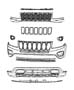 Diagram Fascia, Front, Compass. for your 2013 Jeep Wrangler RUBICON