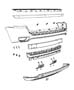 Diagram Fascia, Rear, Compass. for your 1999 Chrysler 300 M