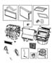 Diagram A/C and Heater Unit [Headlamp Off Time Delay]. for your 2003 Jeep Liberty