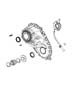 Diagram Case Front Half [Elec Shift On Demand Transfer Case]. for your Dodge Ram 1500