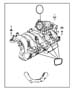 Image of GASKET, SEAL. Throttle Body, Throttle Body to Intake. [3.6L V6 24V VVT Engine]. image for your 2017 Fiat 500   