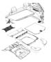 Diagram Load Floor, Cargo. for your 2006 Jeep Compass