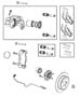 Diagram Brakes, Rear, Disc. for your 2001 Chrysler 300 M