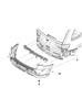 Diagram Fascia, Rear. for your 1998 Jeep Wrangler