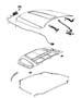 Diagram Hood and Related Parts. for your 2009 Jeep Compass