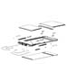 Diagram Sunroof Glass And Component Parts for your 2000 Chrysler 300 M