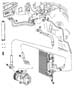 Diagram A/C Plumbing. for your 2001 Jeep Wrangler