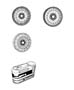 Diagram Spare Wheel Stowage. for your 2023 Jeep RENEGADE