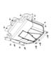 Diagram Underbody Shields and Skidplates. for your 2012 Jeep Wrangler