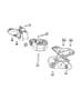 Diagram Engine Mounting Rear FWD 2.0L Diesel [2.0L I4 Turbo Diesel Engine]. for your 2015 Jeep Wrangler SPORT